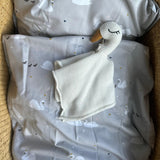 Cuddle Cloth Swan - Milk