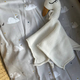 Cuddle Cloth Swan - Milk