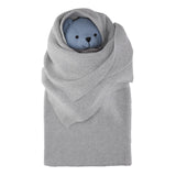 Cocoon/Swaddle Grey Dune GOTS
