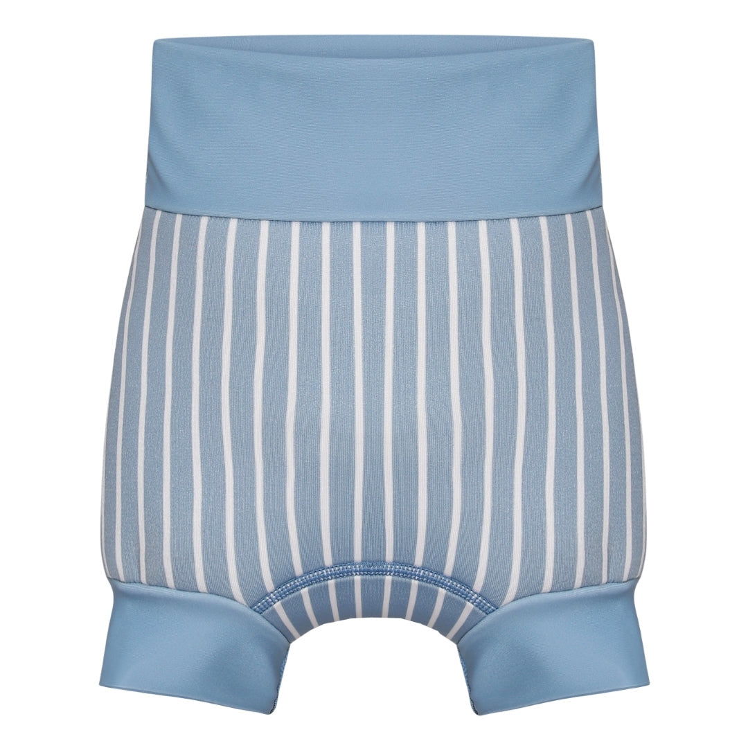 Blebadebukser Neopren - Blue Shadow - Striped