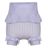 Swim Pants  - Neoprene - Lavender - Striped