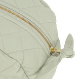 Quilted Toilet taske Stor - Olive Mist