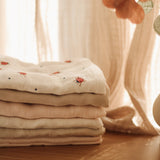 Muslin Cloths 6-Pack - Ladybug