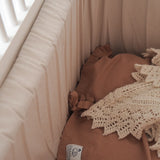 Bed Bumper Cot - Oyster Grey