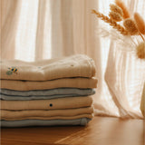 Muslin Cloths 6-Pack - Honeybee