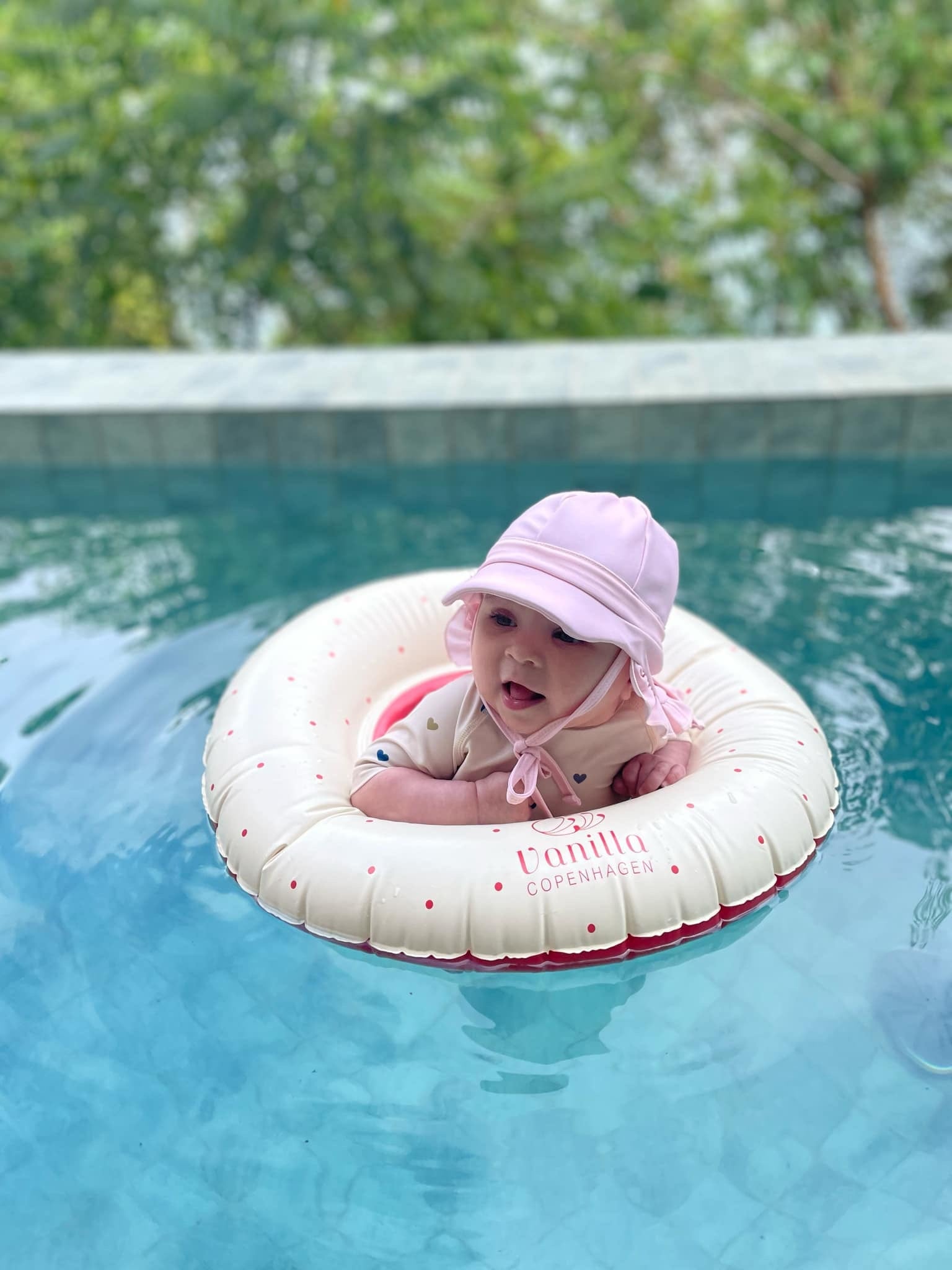 Baby Sun Hat - Milk