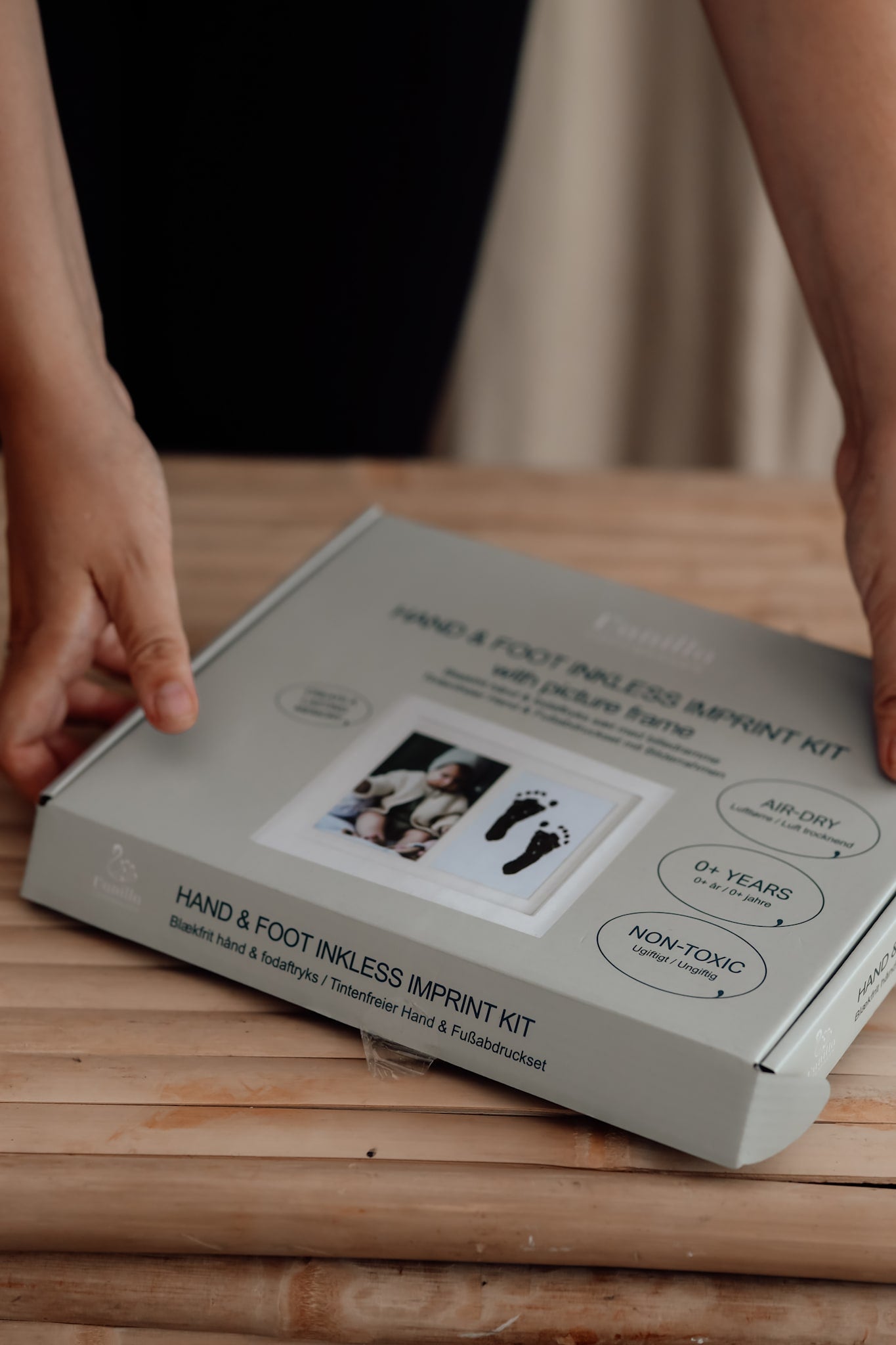 Hand and Footprint - Stamp - Picture Frame