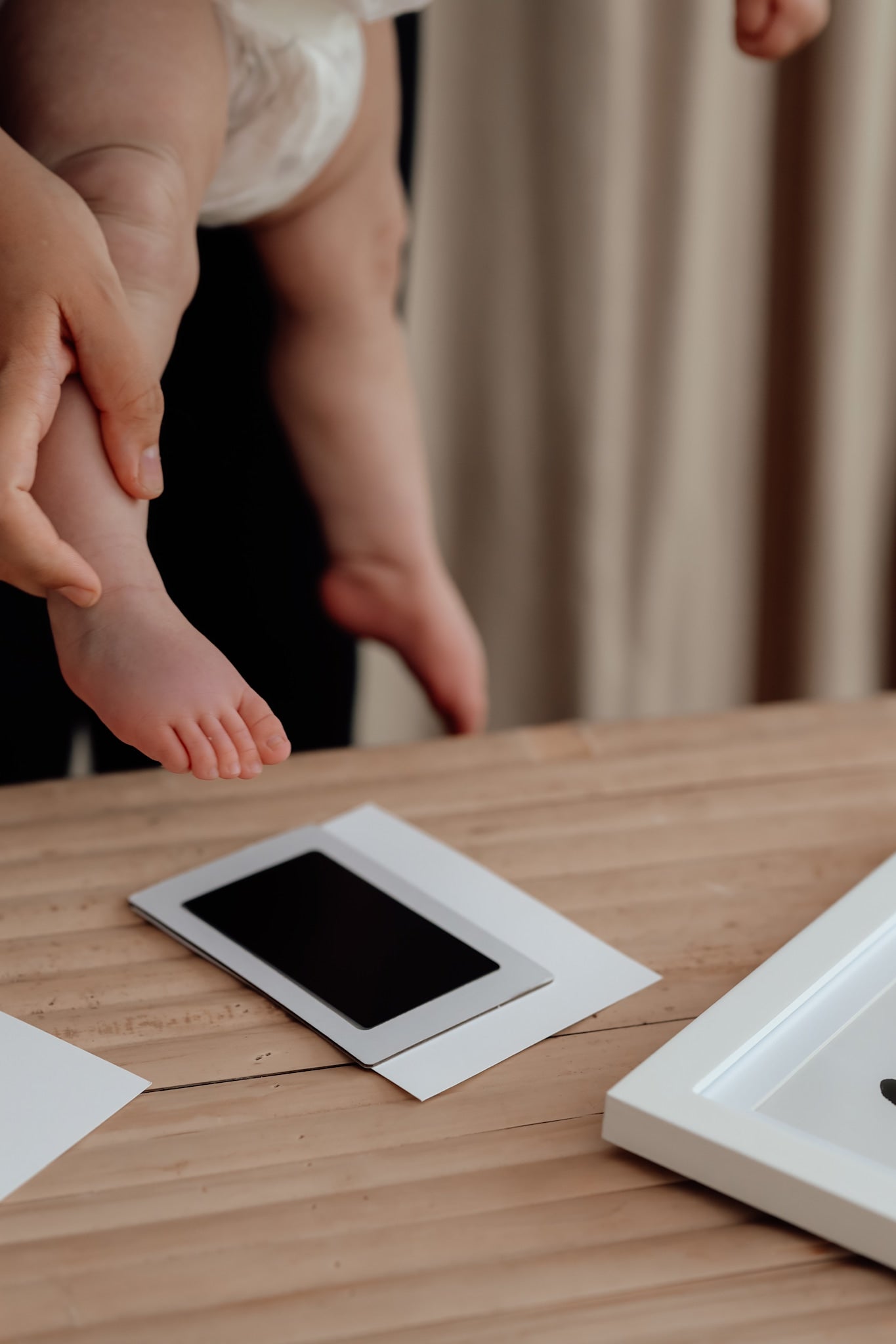Hand and Footprint - Stamp - Picture Frame