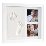 Hand & Footprint Frame – Clay – Medium – White