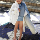 Swim Pants - Blue Shadow - Striped