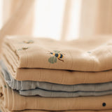 Muslin Cloths 6-Pack - Honeybee
