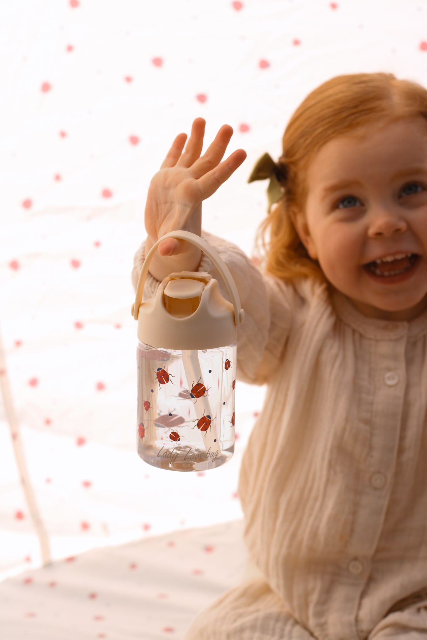 Drinking bottle - Tritan - Ladybug - 350ml