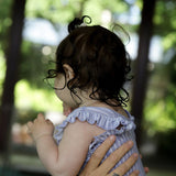 Swimsuit - Neoprene - Lucy Lavender - Striped
