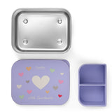 Lunch Box – Stainless Steel – Hearts