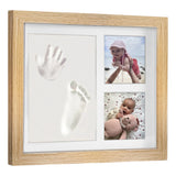Hand & Footprint Frame – Clay – Medium – Wood