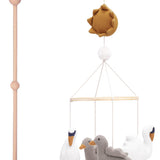Music Mobile + Holder - Swan