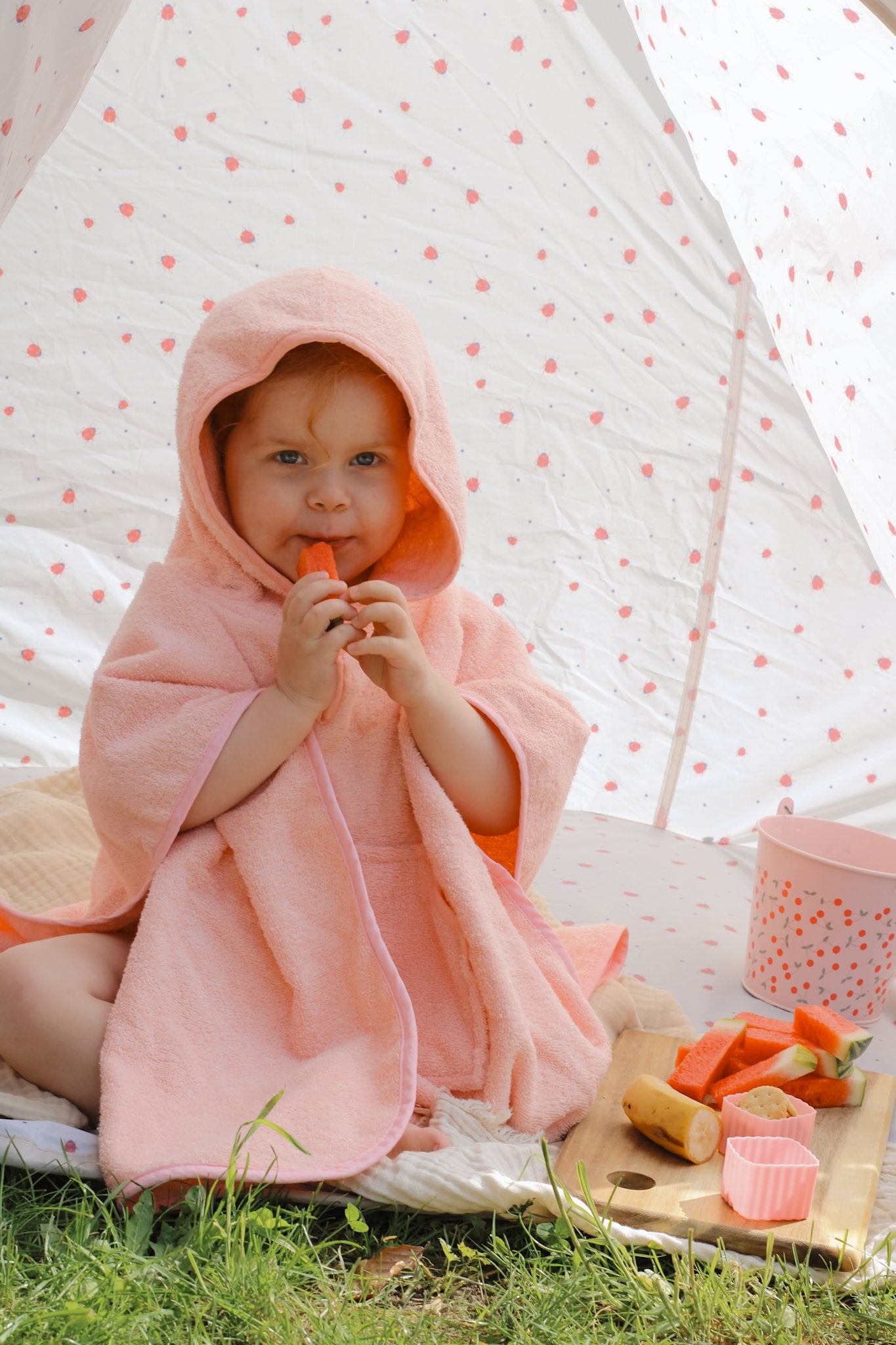Poncho - English Rose