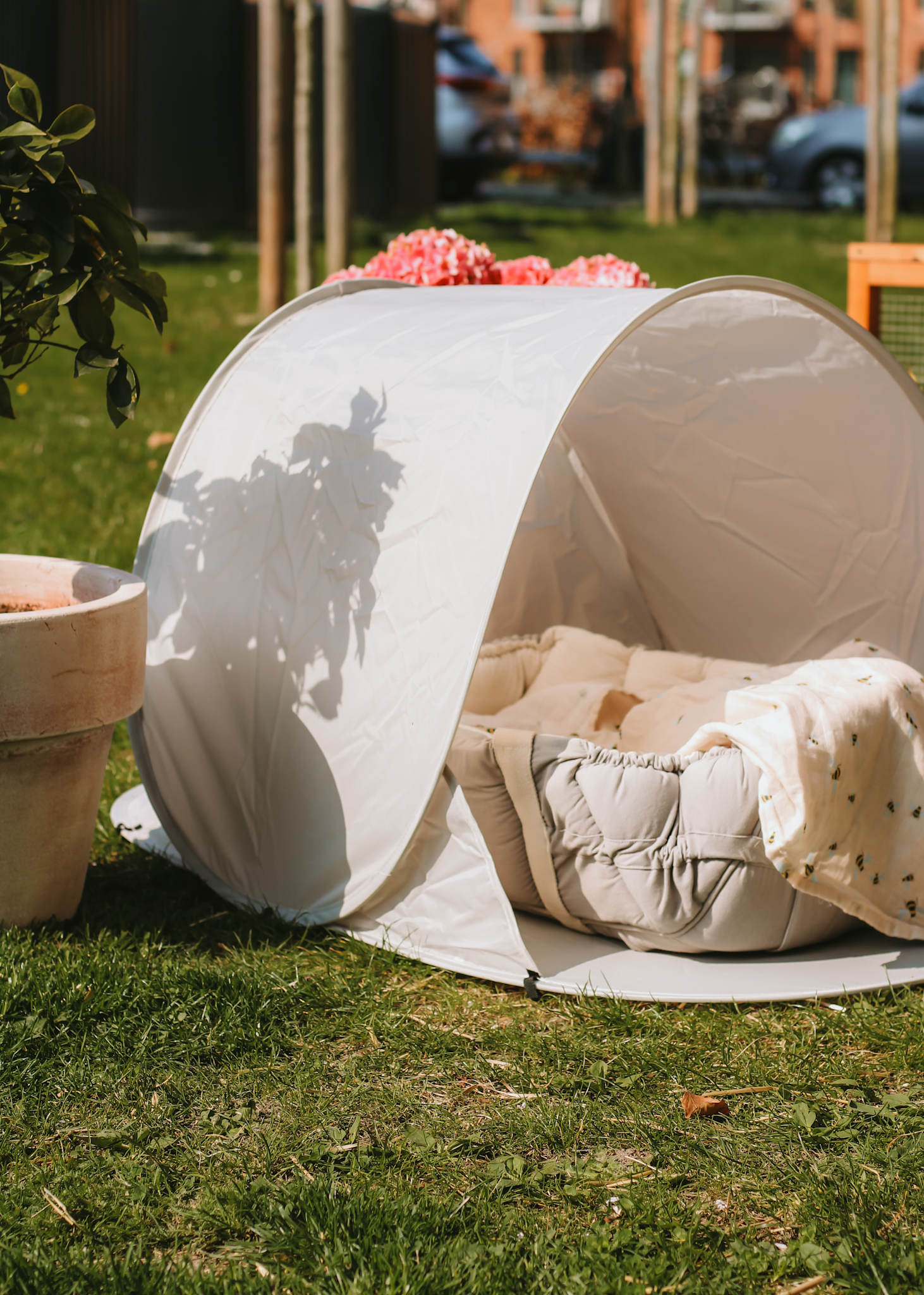 Strandtelt Sleep - Pop Up - Oyster Grey - UV50+