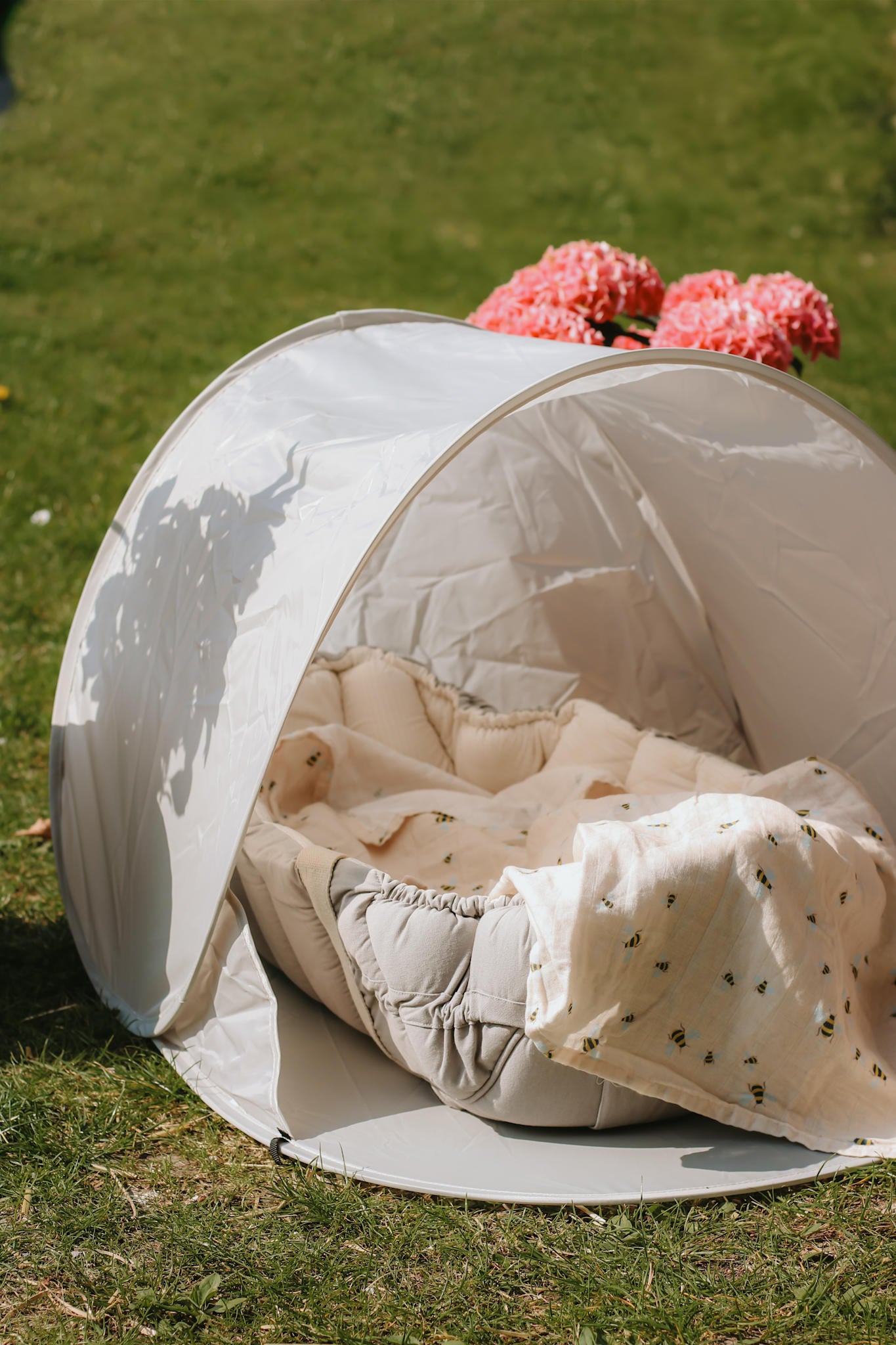 Strandtelt Sleep - Pop Up - Oyster Grey - UV50+