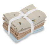 Muslins 6 Pack - Honeybee