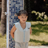 Swim Vest - Neoprene - Seersucker - Honeybee