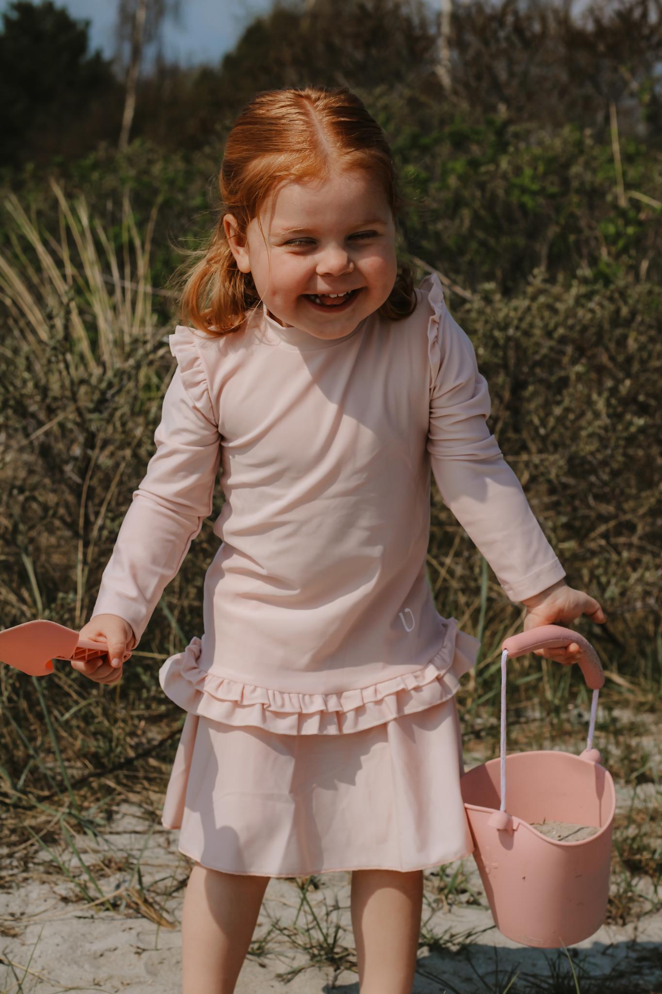 Swim skirt with shorts - English Rose