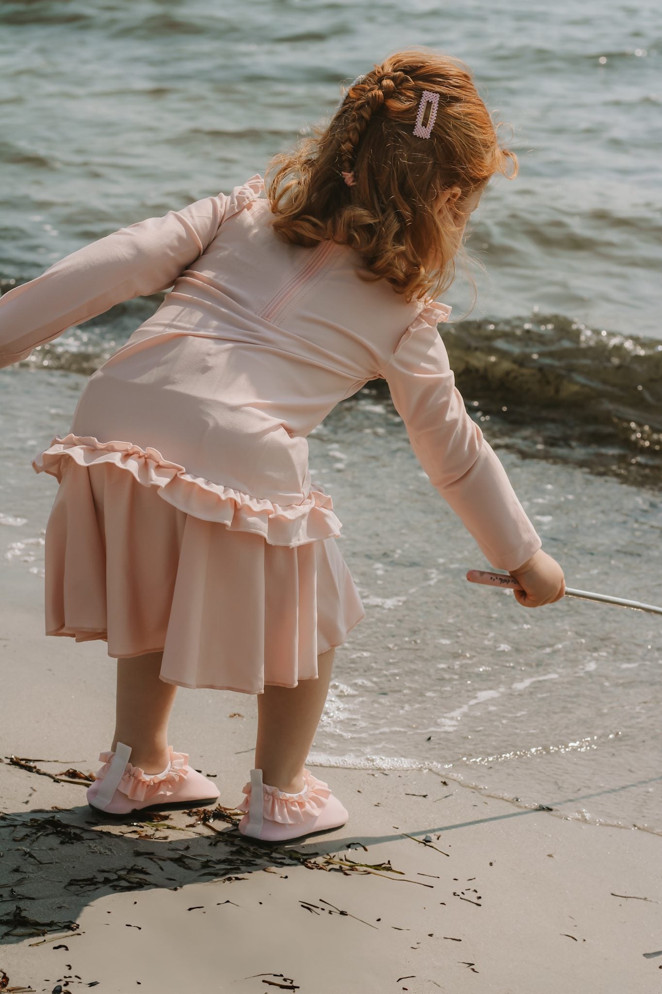 Swim skirt with shorts - English Rose