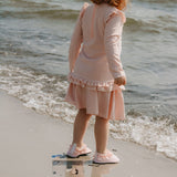 Swim Skirt Pants - English Rose