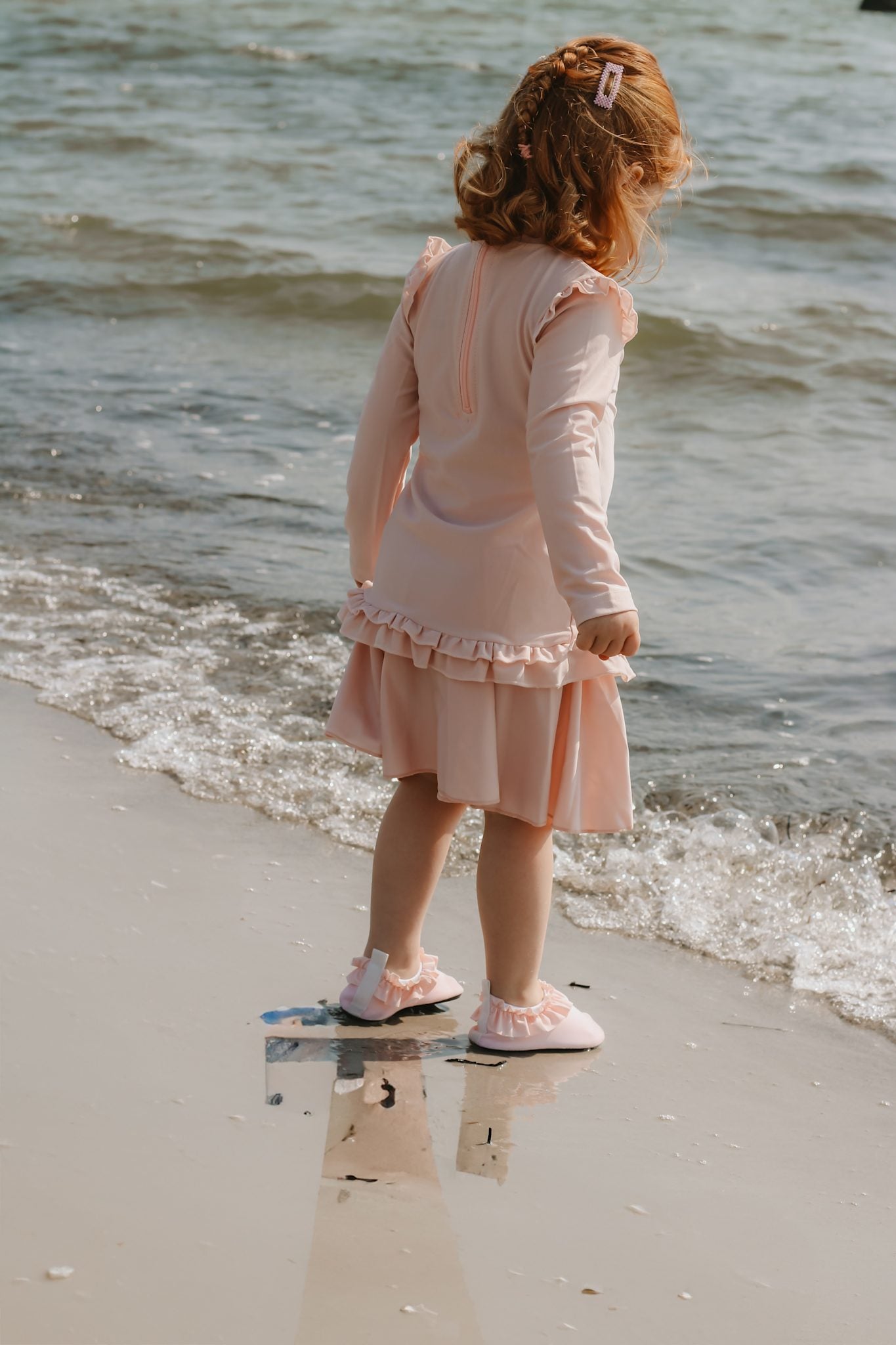 Swim skirt with shorts - English Rose