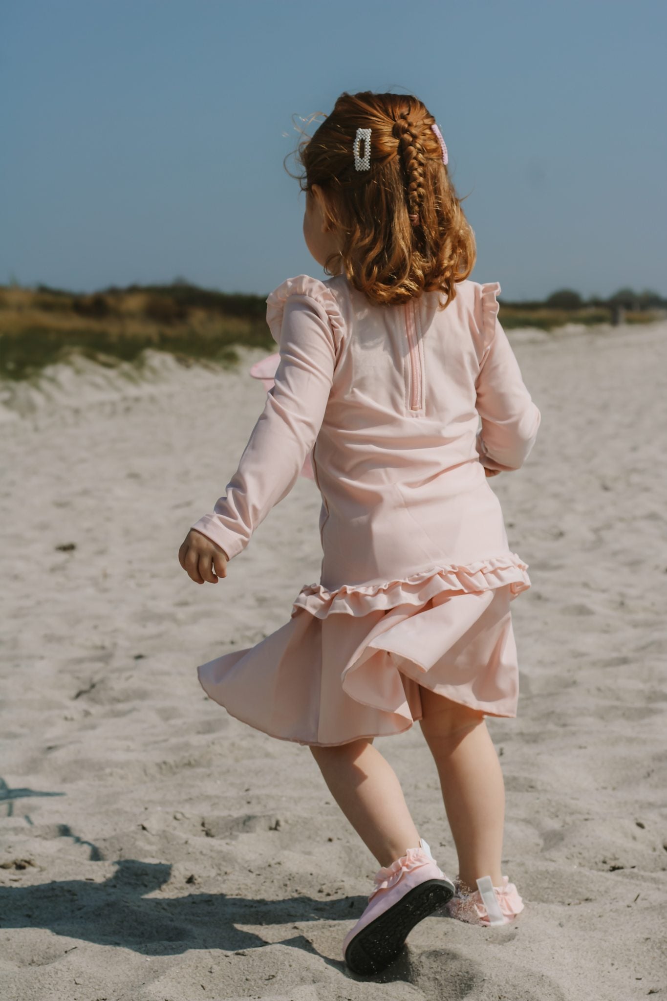 Swim skirt with shorts - English Rose