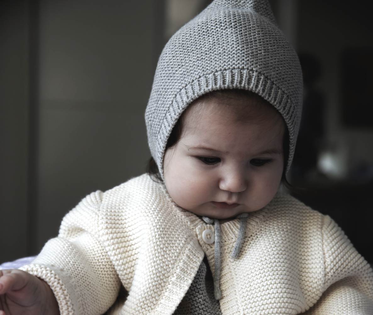Beanie - Grey Dune - GOTS