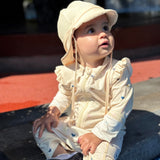 Sun Hat - Adjustable - Milk