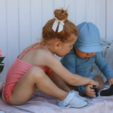 Swim Shoes - Frill - Seersucker