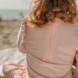 Swim Shirt - Frill - English Rose