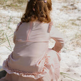 Swim Shirt - Frill - English Rose