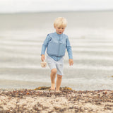 Swim Cardigan - Blue Shadow