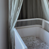 Bed Bumper Cot - Milk
